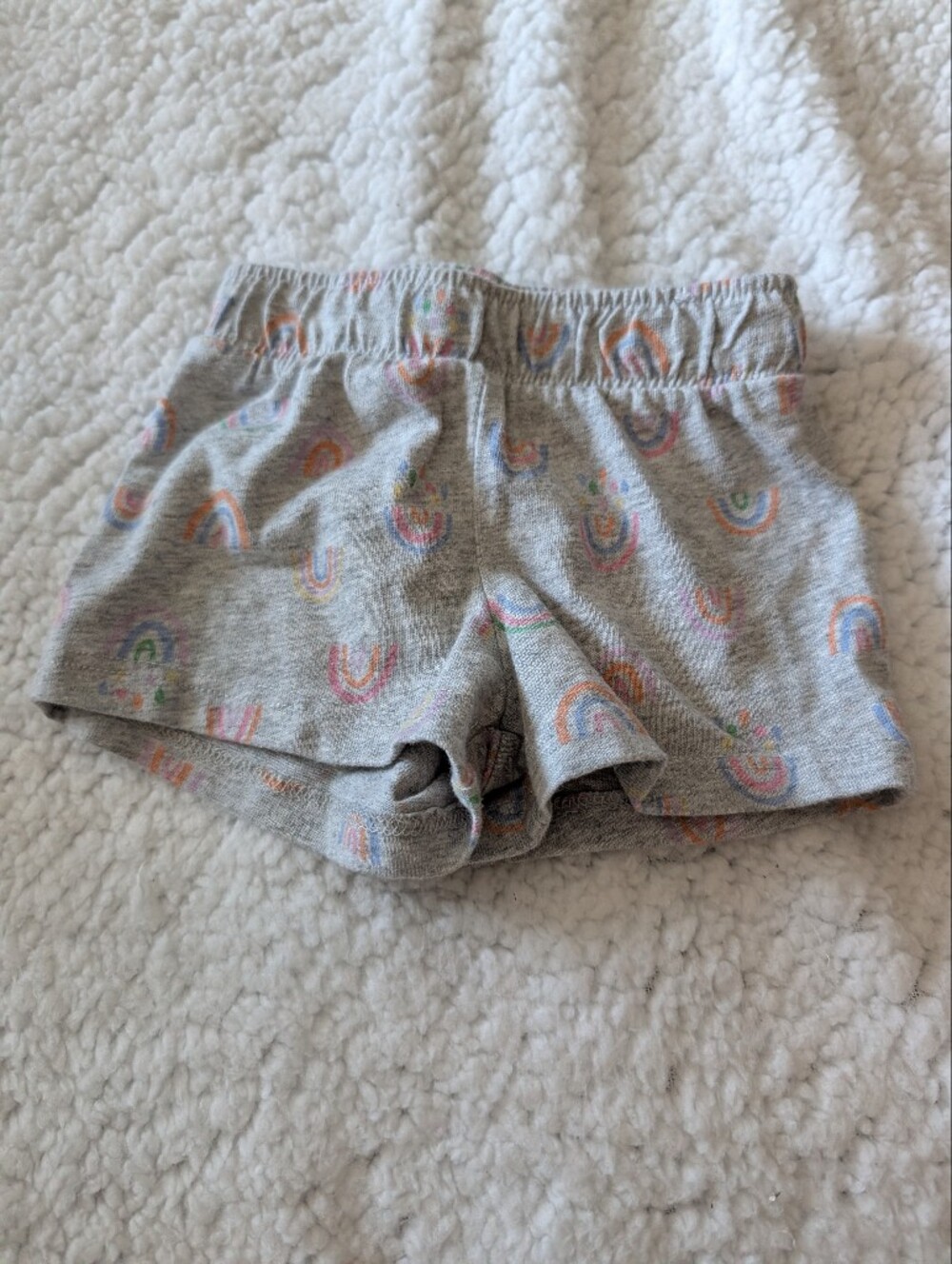 Garanimals Gray Shorts with Rainbow Print